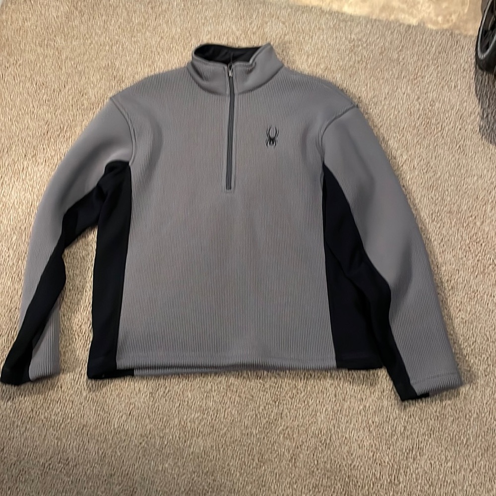 Spyder Mens Half Zip Mid Core Seeater